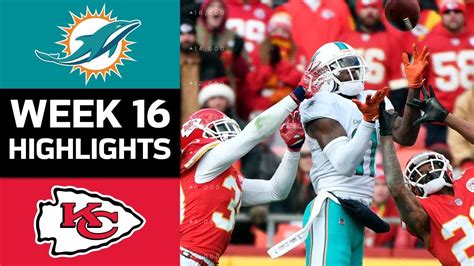 chiefs vs dolphins highlights